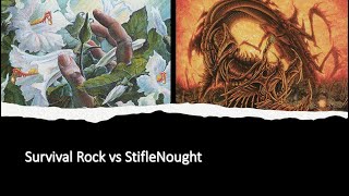 Premodern League 1402 Round 1  Survival Rock vs StifleNought  93024 [upl. by Kcin115]