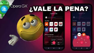 ¿Que tal esta Opera gx para android [upl. by Ivon]