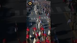 MULTITUDINARIO  DESFILE  9 DE JULIO  ARGENTINA  GRANADEROS A CABALLO [upl. by Row587]