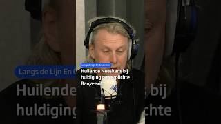 Huilende Johan Neeskens bij huldiging na verplichte Barçaexit  Langs de Lijn En Omstreken [upl. by Artnoed]