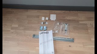 IKEA rail de suspension LATTHET [upl. by Merkley]