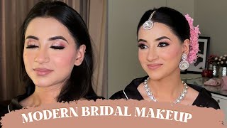 Bridal Makeup Tutorial by ​⁠Amanmakeupartist  Dewy Bridal Makeup Step by Step [upl. by Halbeib894]