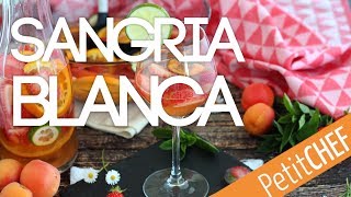 Receta de sangría blanca con vino blanco  Petitchef [upl. by Hortensia]