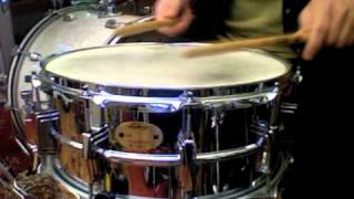 Ludwig LB402B Chrome Over Brass 14 x 65quot snare [upl. by Nickey]