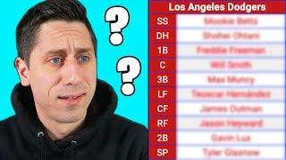 Do You Know EVERY 2024 MLB Starting Lineup [upl. by Aliemaj87]