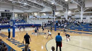 Hoban vs Gilmour Academy VBall [upl. by Liban85]