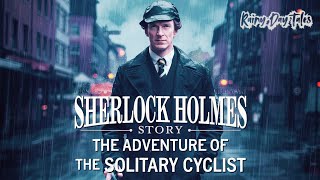 Sherlock Holmes Audiobook with Rain Sound  The Adventure Of The Solitary Cyclist [upl. by Ecirp]