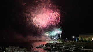 Bay city Michigan fireworks 2024 Happy 4th of July [upl. by Cantu]