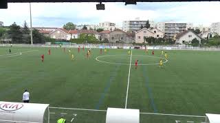 FC LYON vs FC MONTROUGE  14 DE FINALE DU CHAMPIONNAT U17 NATIONAL [upl. by Schlessinger]