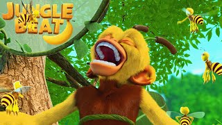 Munki the Bee  Jungle Beat Munki amp Trunk  Kids Animation 2023 [upl. by Alyacim]