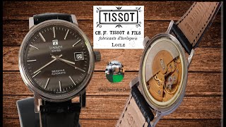 Vintage Tissot Seastar Automatic Watch Service [upl. by Isola]