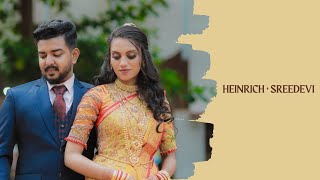 Nagercoil Christian Wedding Highlights  HeinRich  Sreedevi [upl. by Aniluap959]