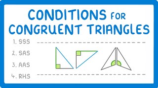 GCSE Maths  Congruent Triangle Rules 103 [upl. by Najtsirk]