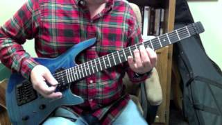 Today Is the Day Verse amp Chorus Lead Guitar Tutorial [upl. by Raffin593]