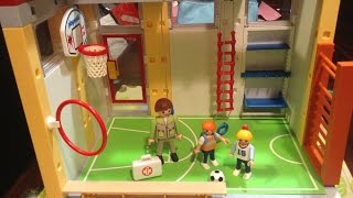 Playmobil School Gym 4325 Sports Gymnastics Set [upl. by Htebazie]