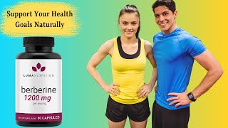 Luma Nutrition Berberine Supplement Capsules  Support Your Health Goals Naturally [upl. by Imoyaba]