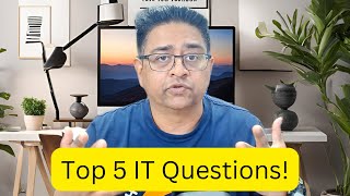 5 Common IT Interview Questions and Answer  Tips from an IT Manager  IT Edge with Asim [upl. by Keryt881]