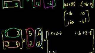 Matrix multiplication part 1 [upl. by Bernt]