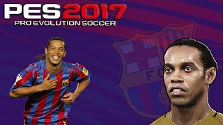 RONALDINHO SKILLS  PES 2017 PS4 [upl. by Ula689]