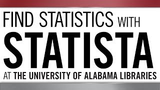 Finding Statistics with STATISTA [upl. by Nomyaw995]