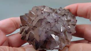 Amethyst with goethite from Australia – cabinet size [upl. by Korwin296]