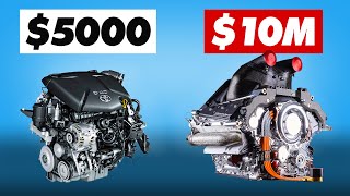 5000 Normal Engine vs 10 Million Formula 1 Engine [upl. by Patrizio430]