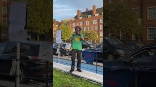 Recorder man by Stockwell station playing ABBA [upl. by Richy]