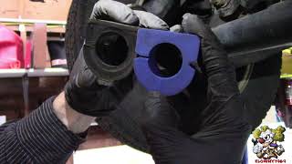 What A Bad Sway Bar Bushing Sounds Like amp How To Replace [upl. by Refinaj]