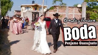 ASÍ SON LAS MEJORES BODAS EN EL RANCHO  BRAULIO Y VERONICA ❤️ [upl. by Lasorella]