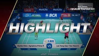 Lee Yong DaeYoo Yeon Seong KOR VS Markis KidoAgripinna Prima INA  BIOSSP2015 [upl. by Donadee162]