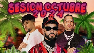 ♫ REGGAETON MIX  OCTUBRE 2024 ♪ Bad Bunny Anuel AA Feid Rauw Alejandro Chencho Corleone 🍂🥂 [upl. by Alic]