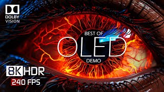 8K HDR 240 FPS Dolby Vision  Special OLED Demo [upl. by Lalitta232]