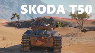 SKODA T50 In the Line of Fire A Tank Commander’s Journey world of tanks complete 4K [upl. by Athiste]