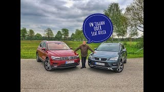 5000 Euro Unterschied Vergleichstest VW Tiguan gegen Seat Ateca [upl. by Doughty981]