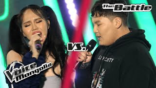 Bilguun M vs Amina E  quotChihiroquot  The Battles  The Voice of Mongolia 2022 [upl. by Marcy]