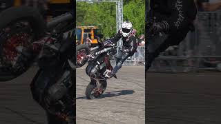 Motard Supermoto Stunts [upl. by Lupien336]