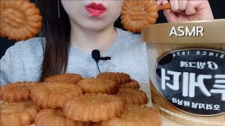 ASMR 약과와 투게더 아이스크림 리얼사운드 먹방 Yakgwa ice cream dessert Mukbang Eating Sound [upl. by Kaja]