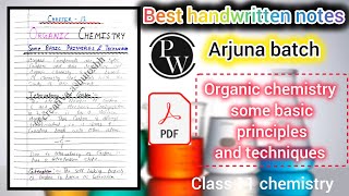 organic chemistry some basic principles and techniques noteschemistry chapter 12 class 11th notes [upl. by Vada625]