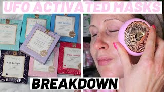 FOREO UFO 2 SMART MASK BREAKDOWN amp BENEFITS OF EACH [upl. by Pomfret]