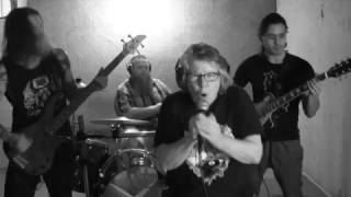 68 YearOld Grindmother rehearses with her grindcore metal band [upl. by Eissirc]