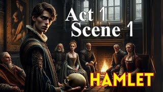 Hamlet  Act 1 Scene 1 Summary amp Analysis  William Shakespeare [upl. by Llerdnek]