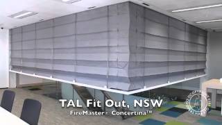 TAL Fit Out  FireMaster Concertina [upl. by Llenyar]