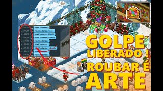 COMO FICAR RICO NO HABBO DANDO GOLPE  LIBERADO O SCRIPT  HABBO [upl. by Lauber]