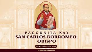 Banal na Misa  600 NU Paggunita kay San Carlos Borromeo obispo [upl. by Bentley]