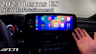 2023 Lexus ES with New Lexus Interface Infotainment System Review [upl. by Hajar598]