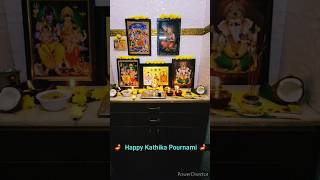 Karthika Pournami Pooja karthikadeepam karthikamasam pooja shorts omnamahshivaya shortsvideo [upl. by Medwin553]