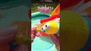 Bug Fun at the Waterslide  Learn Bug Insect Names Ladybug Spider Mosquito Scorpion Centipede [upl. by Perri]