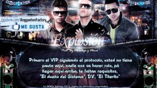 Daddy Yankee Ft Farruko J Alvarez  quotExplosionquot Como Baila con Letra ★New Reggaeton 2012★ [upl. by Abigail590]