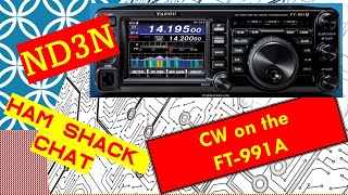 Ham Radio Tutorial CW on the Yaesu FT991A [upl. by Lorsung]