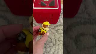 Honest Review Tonies Paw Patrol Rubble toniebox tonies pawpatrol rubble shorts shortsvideo [upl. by Bunni]